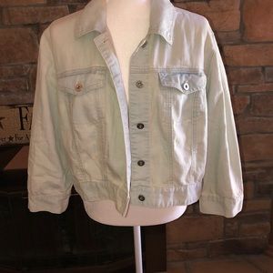 Chico’s lightweight denim jacket